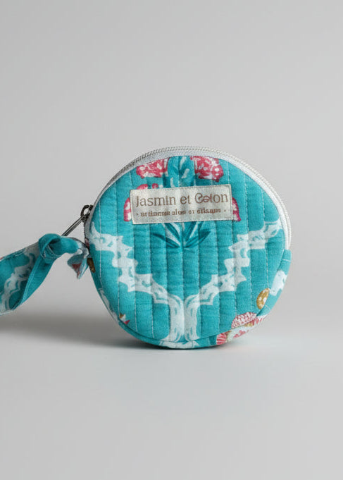 Sky Blue Coin Bag
