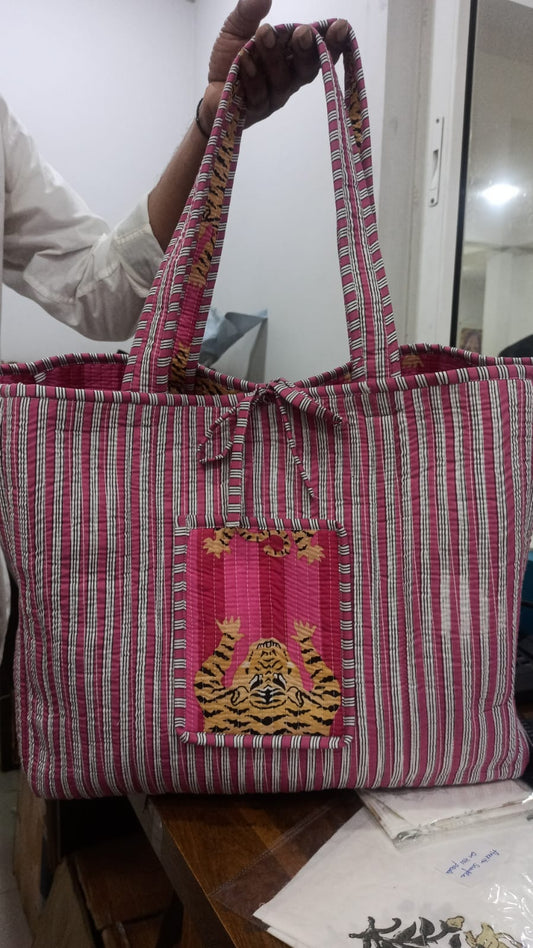 Pink Tiger Bag