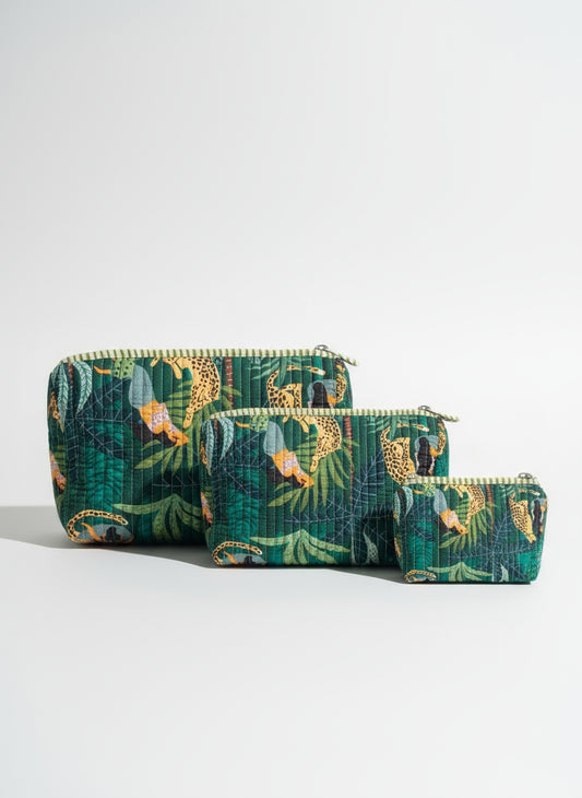 Green Jungle Pouch