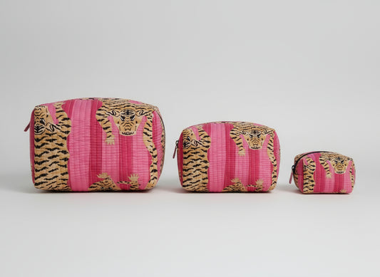 Pink Tiger Pouch