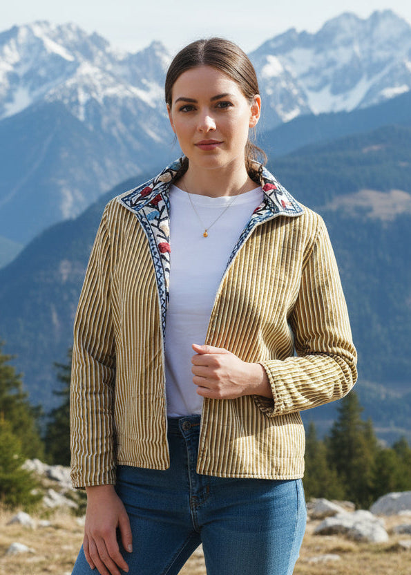 Multi-colored Embroidered Jacket