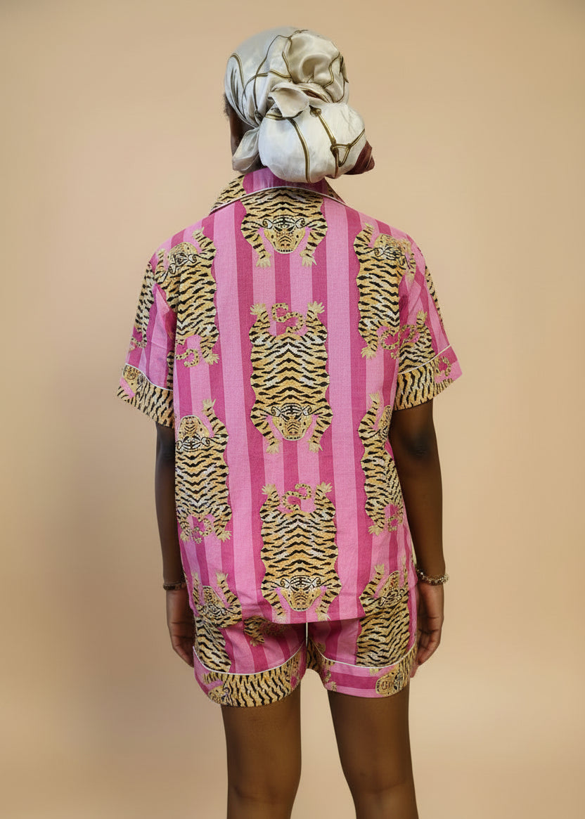 Pink Tiger Pyjama Set