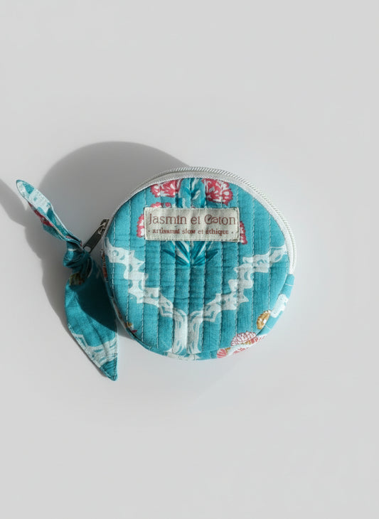 Sky Blue Coin Bag