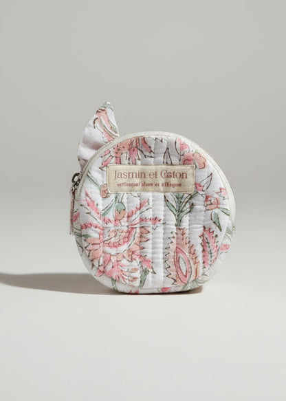 Pink flowers Coin Bag