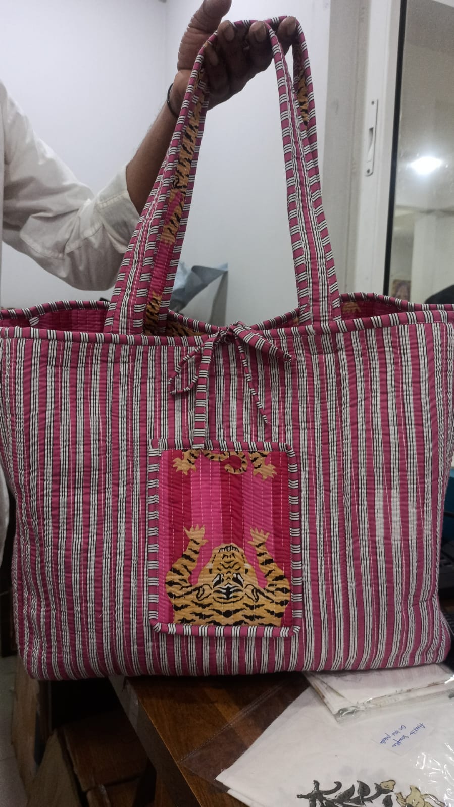 Pink Tiger Bag