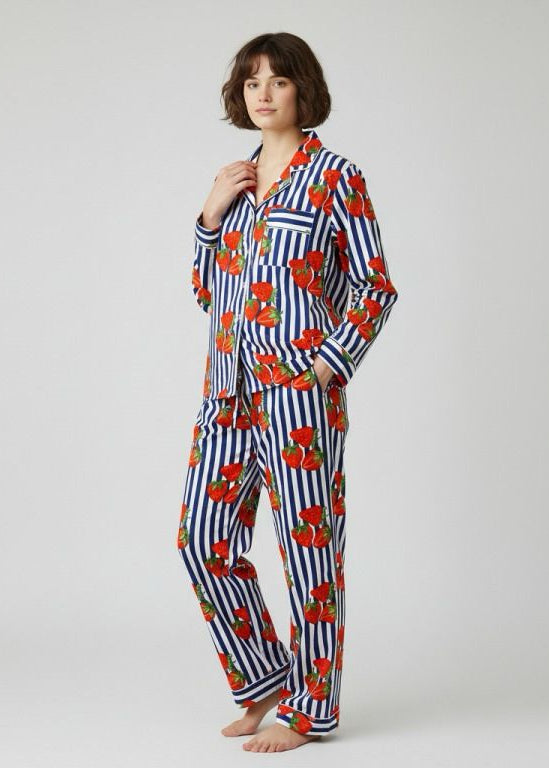 Blue Hearts Pyjama Set