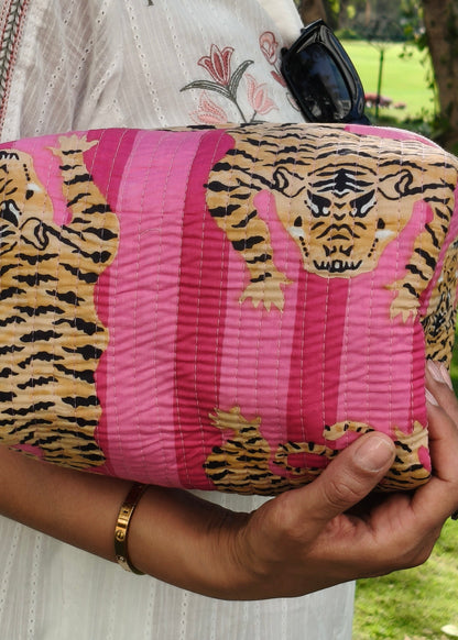 Pink Tiger Pouch