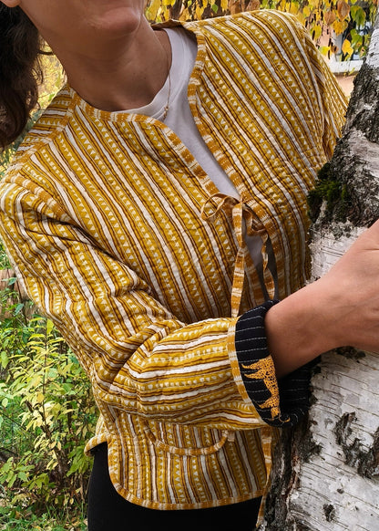 Black Leopard Jacket