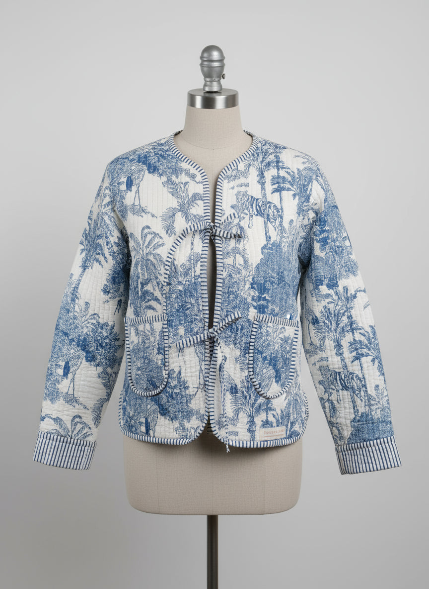 Blue Jungle Jacket