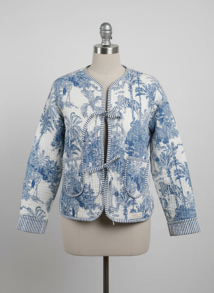 Blue Jungle Jacket