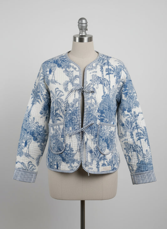 Blue Jungle Jacket