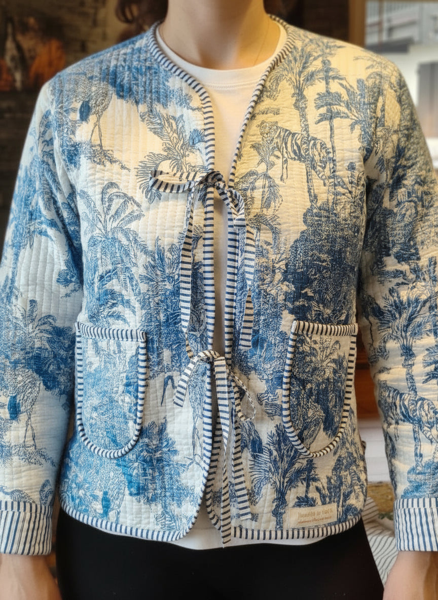 Blue Jungle Jacket