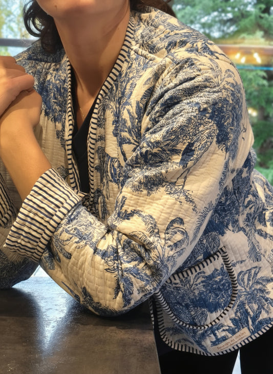 Blue Jungle Jacket