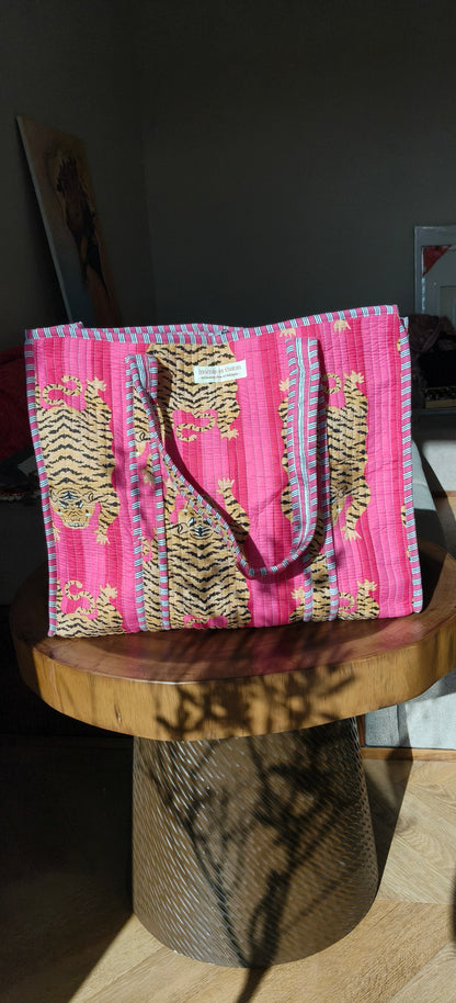 Pink Tiger Bag