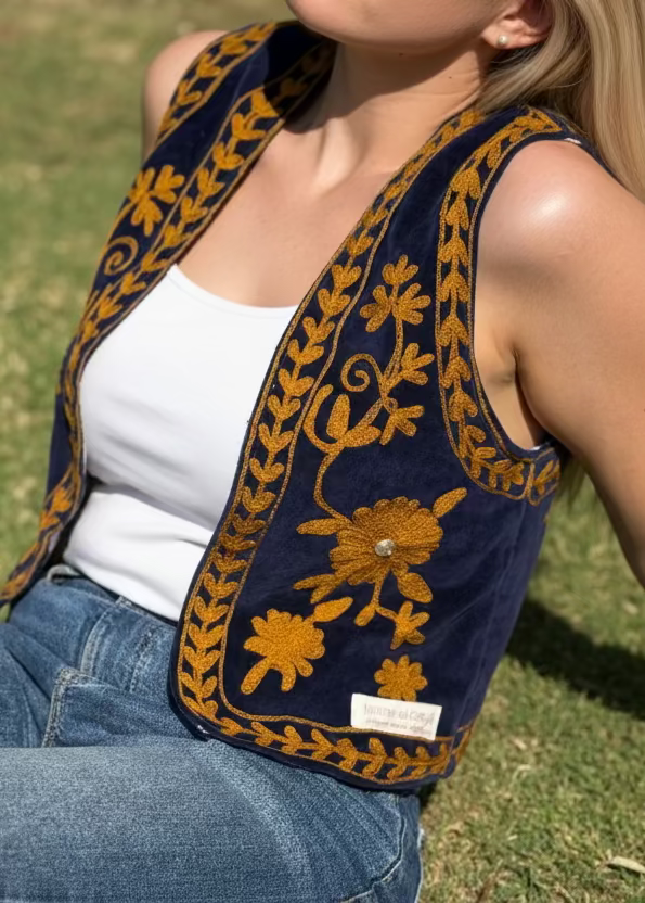 Alladin Embroidered Vest