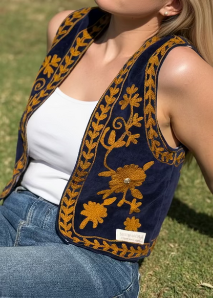 Alladin Embroidered Vest