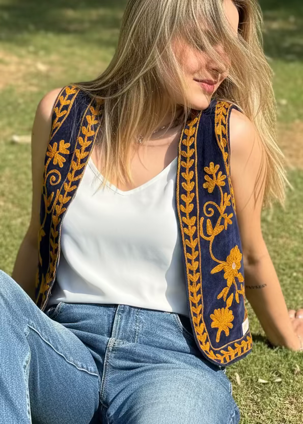 Alladin Embroidered Vest