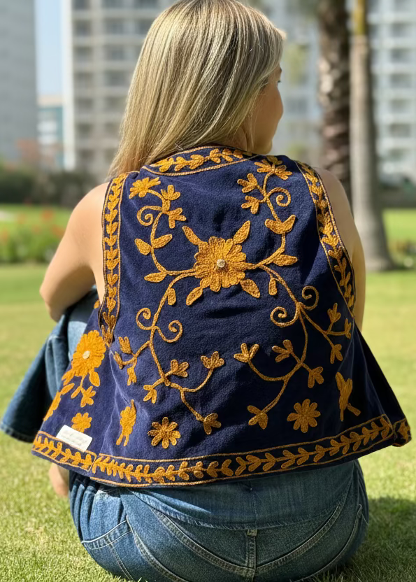 Alladin Embroidered Vest