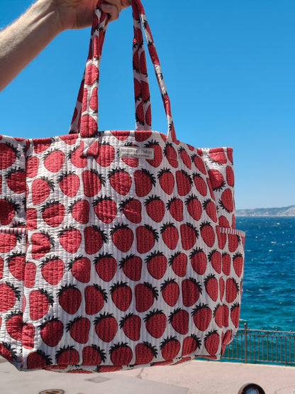Sac Plage Fraises