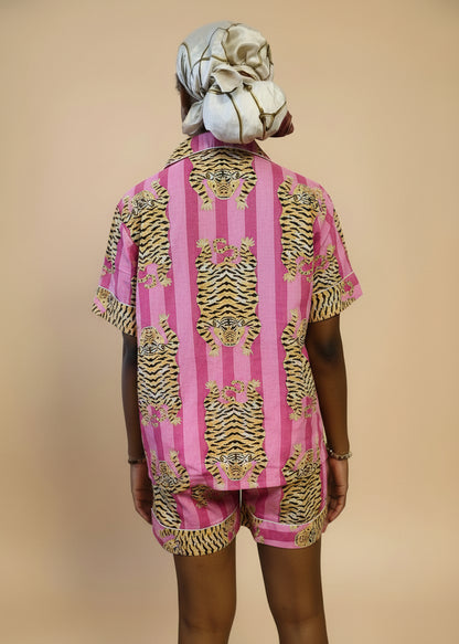 Pink Tiger Pyjama Set