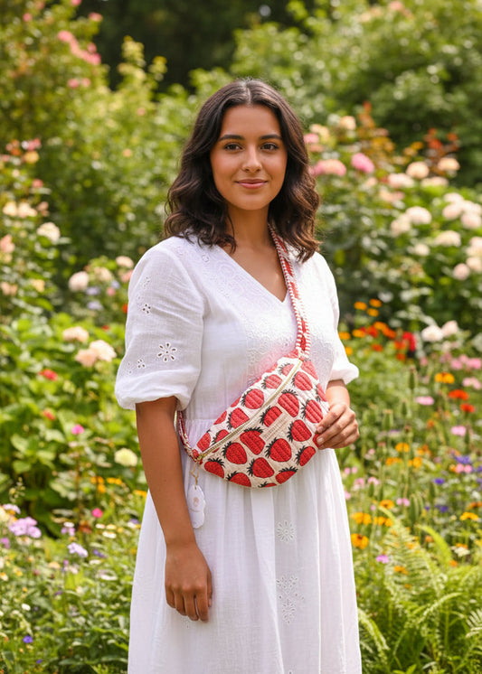 Strawberry Fanny Pack